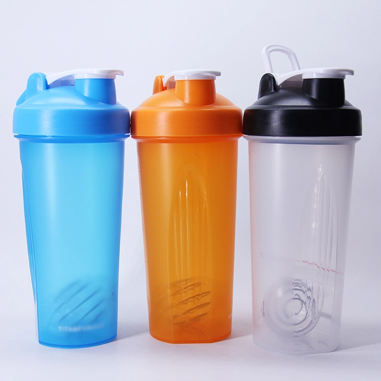 Custom Logo Protein Powder Shaker Bottle 600ml