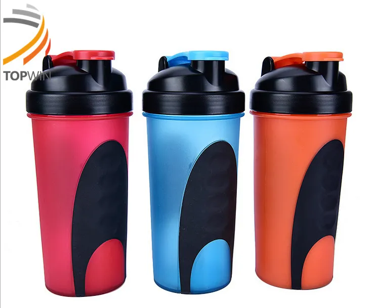 Bouteille Joyshaker de shake protéiné avec logo personnalisé, shaker protéiné sans fuite de 700 ml avec boule